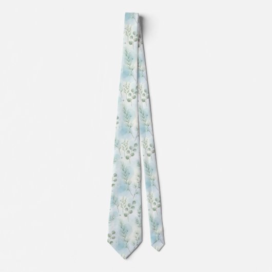 Elegant Winter Wonderland Tie ネクタイ (正面)
