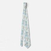 Elegant Winter Wonderland Tie ネクタイ (裏面)