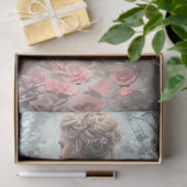 Elegant Woman in Opulent Ball Gown  薄葉紙 (ギフト)