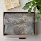 Elegant Woman in Opulent Ball Gown  薄葉紙 (ギフト)