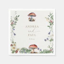 Elegant Woodland | Forest Wedding スタンダードカクテルナプキン