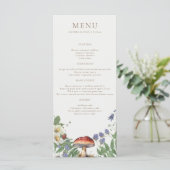 Elegant Woodland | Forest Wedding Menu (スタンド正面)