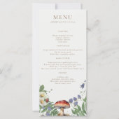 Elegant Woodland | Forest Wedding Menu (正面)