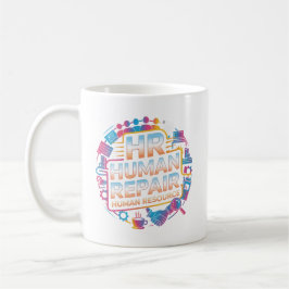 Elegant Workplace Peacekeeper HR Mug Design コーヒーマグカップ