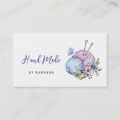 Elegant Yarn Knitting Needles 名刺 (正面)