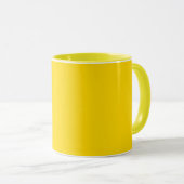 Elegant Yellow and Gold Mug for Stylish Sips Daily マグカップ (正面右)