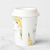 Elegant Yellow Baby Shower Paper Cup 紙コップ (右)