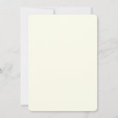 Elegant Yellow Lemon Tuscany Wedding Save The Date 招待状 (裏面)