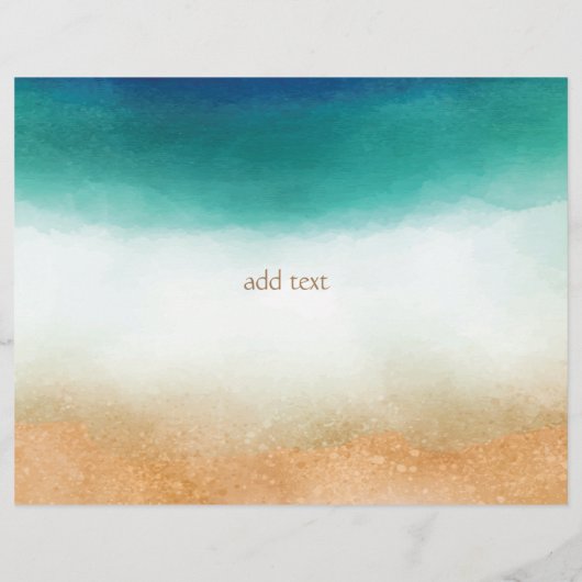 Elegant Yoga Instructor Blue Lotus   チラシ (裏面)