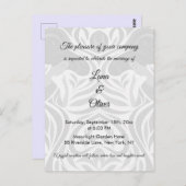 Elegant Yumeji-Inspired Wedding Invitation | MOMO ポストカード (正面/裏面)