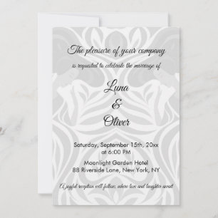 Elegant Yumeji-Inspired Wedding Invitation MOMO 招待状