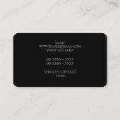 Elegante 名刺 (裏面)