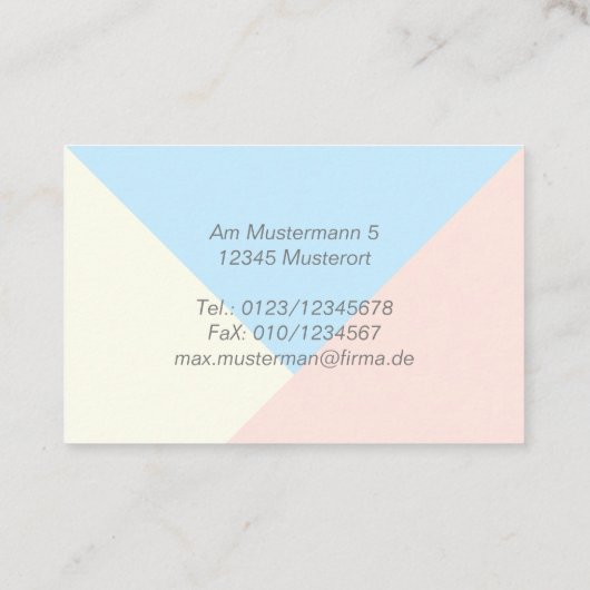 elegante 名刺 (裏面)