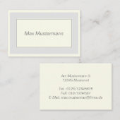 elegante 名刺 (正面/裏面)