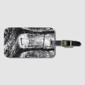 elegante con paesaggi naturali ラゲッジタグ (正面横)
