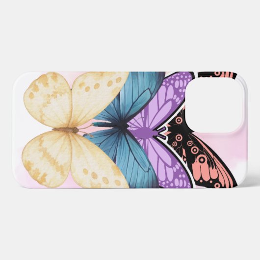 elegante e delicata. iPhoneケース (裏面横)