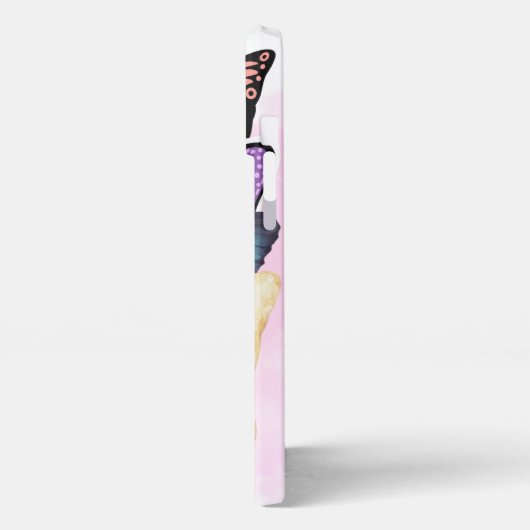 elegante e delicata. iPhoneケース (左側面)