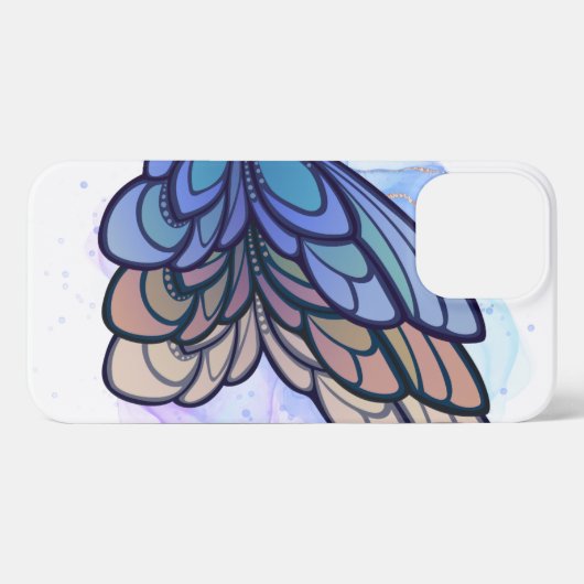 elegante e delicata. iPhoneケース (裏面横)