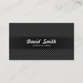 Elegante fibra de carbono moderna  profesional 名刺