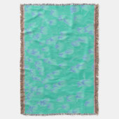 Elegante Grüne  スローブランケット (正面縦)