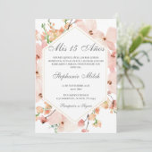 Elegante Invitación de Quinceañera 招待状 (スタンド正面)