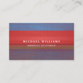 ELEGANTE METAL PROFESIONAL TELA GASA DECORACION 名刺