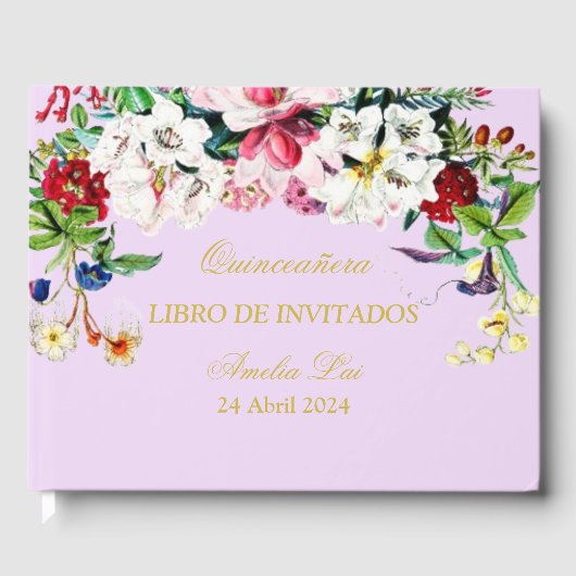 Elegante <moderno Minimalista ゲストブック (正面)