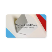 Elegante moderno profesional fresco metal simple