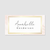 Elegante Nameタグ 名札 (正面)