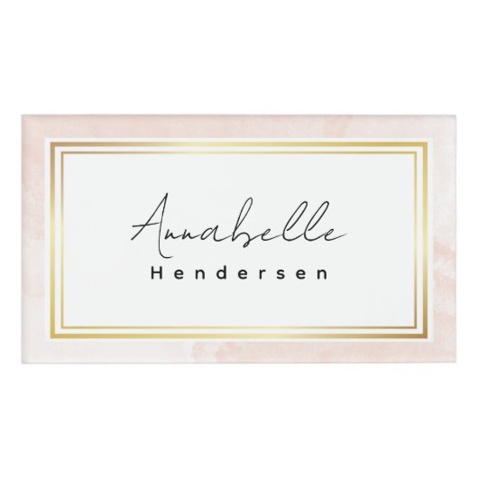 Elegante Nameタグ 名札 (正面)