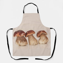 Elegante Pilzschürze - Stilvolles Küchen エプロン