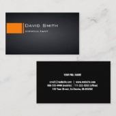 Elegante plata moderna profesional reparación 名刺 (正面/裏面)