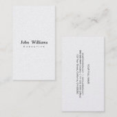 Elegante profesional autónomo freelance freelances 名刺 (正面/裏面)