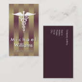 ELEGANTE PROFESIONAL CIRUGIA ESTETICA MEDICO 名刺 (正面/裏面)