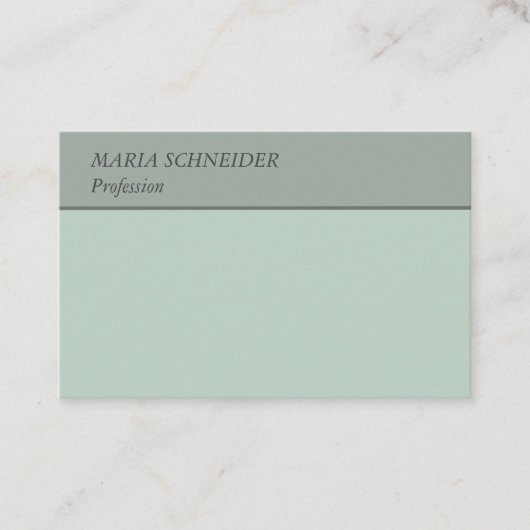 Elegante Visitenkarte für Frauen 名刺 (正面)