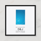 Elegante  y bellísima tarjeta de presentación. コーリングカード (正面)