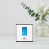 Elegante  y bellísima tarjeta de presentación. コーリングカード (スタンド正面)