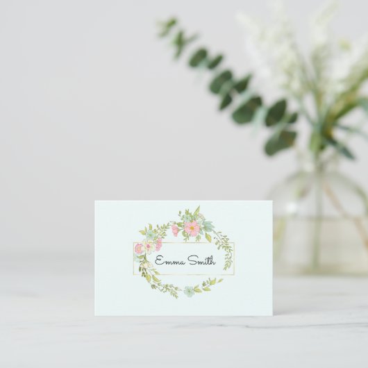 Eleganter Blumenkranz 名刺 (スタンド正面)