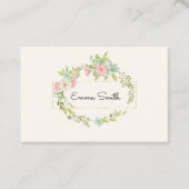 Eleganter Blumenkranz 名刺 (正面)