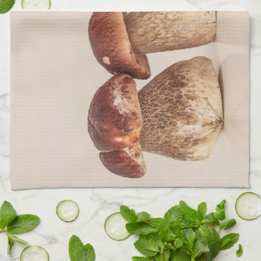 Elegantes Pilzdesign Geschirrtuch - Küchendekor キッチンタオル (折り畳み)