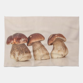 Elegantes Pilzdesign Geschirrtuch - Küchendekor キッチンタオル