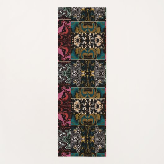 Elegent Abstract MARBLE Pattern ヨガマット (正面)