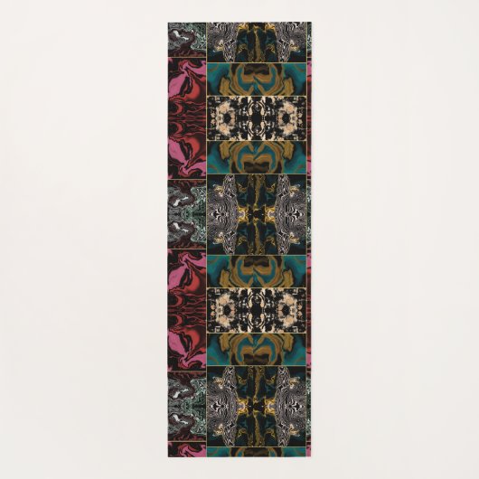 Elegent Abstract MARBLE Pattern ヨガマット (裏面)