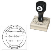 Elegent Custom Modern Round  ラバースタンプ (押印)