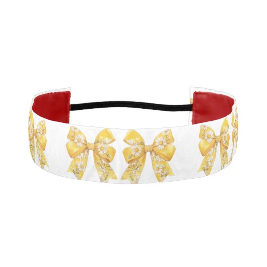 Elegent modren dazie flower アスレチックヘッドバンド (正面)