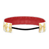 Elegent modren dazie flower アスレチックヘッドバンド (裏面)