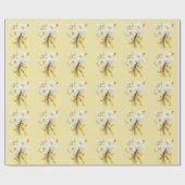 Elegent modren dazie flower ラッピングペーパー (フラット)