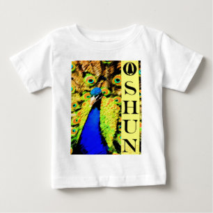 ElegguaおよびOshunの芸術のTiKoの芸術のプリントの商品 ベビーTシャツ