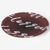 Eleggua event plates  ペーパープレート (アングル)