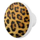 Elegnat Leopard Fur Skin – リッチラグジュアリーファッション セラミックノブ (右)